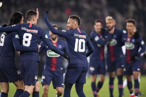 Football, Coupe de France, Paris St Germain - Racing Strasbourg