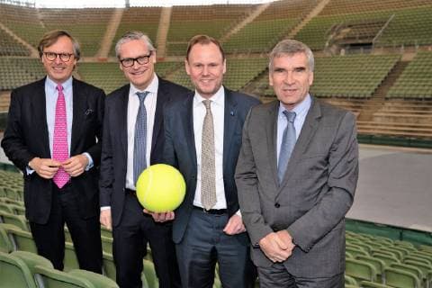 Tennis, Press Conference on the Modernisation of the Rothenbaum Stadium in Hamburg