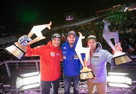 Alpine Skiing, WC Kitzbühel, Men's Downhill, Award Ceremony
