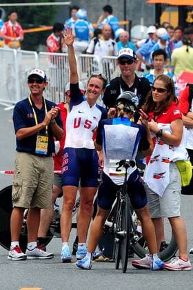 Olympics 2008, Cycling, Women, Time Trial, Olympic Champion Kristin Armstrong