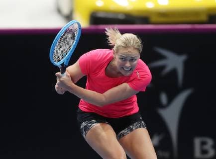 Tennis, FedCup, Germany - Belarus, Training