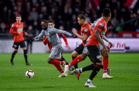 Football, Coupe de France, Stade Rennes - Lille OSC