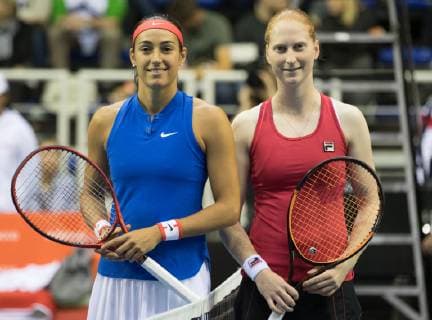 Tennis, FedCup, Belgium - France