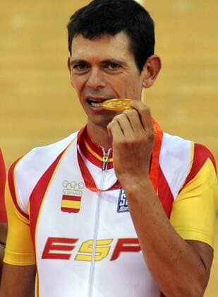 Olympics 2008, Cycling, Men, Points race, Olympic champion Joan Llaneras, Silver for Roger Kluge