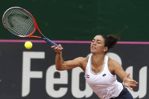 Tennis, FedCup, Brazil - Paraguay