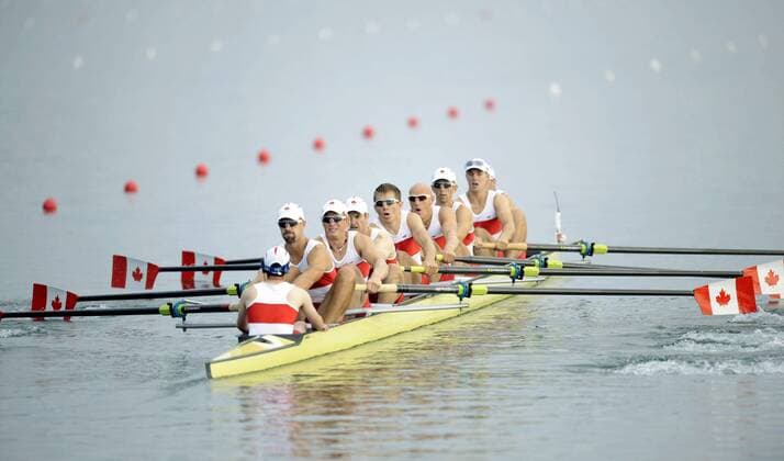 Olympics 2008, Rowing, Men, Eight, Olympic Champion Canada