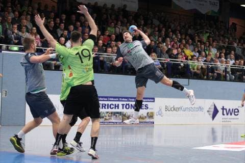 Handball, 2. BL, TV Emsdetten - DJK Rimpar Wölfe