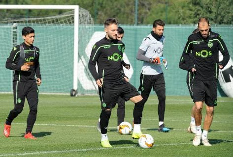 Football, EL, Sporting Lisbon Training