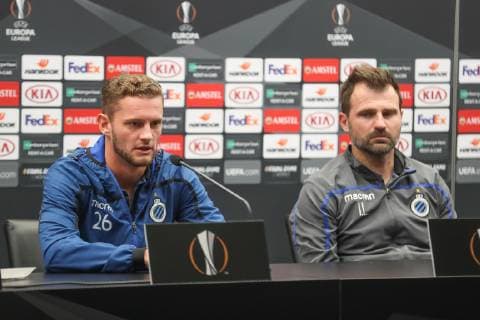 Football, EL, FC Brugge Press Conference