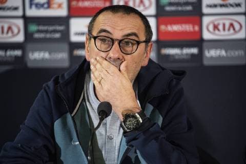 Football, EL, Chelsea FC Press Conference