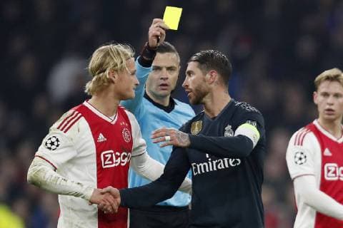 Football, CL, Real Madrid, Sergio Ramos suspended for two games after provoked yellow card