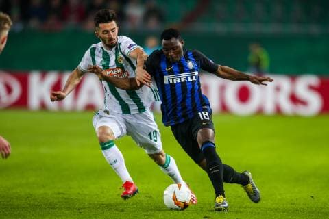 Football, EL, Rapid Vienna - Inter Milan