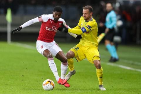 Football, EL, BATE Borisov - FC Arsenal