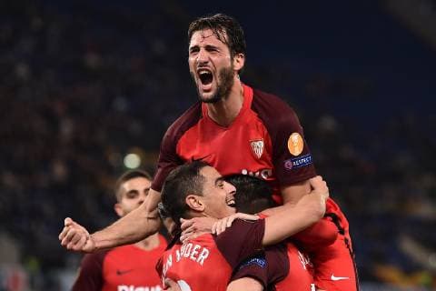 Football, EL, Lazio Roma - Sevilla FC