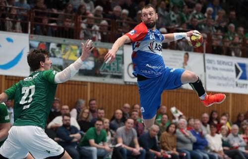 Handball, 2. BL, DJK Rimpar Wölfe - TV Großwallstadt