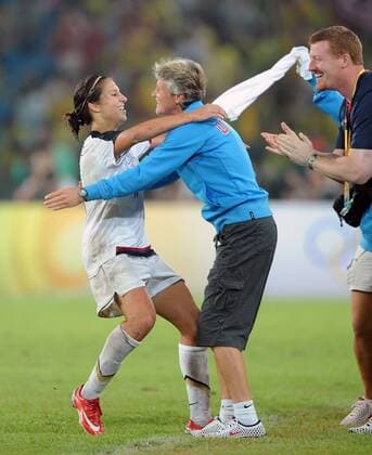 Olympics 2008, Football, Women, Final, Brazil - USA 0:1 n.V.