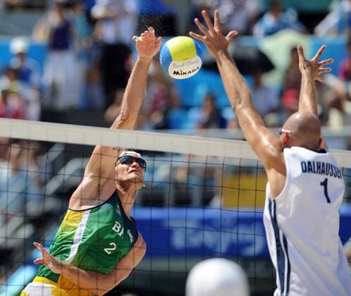 Olympics 2008, Beach Volleyball, Men, Olympic Champions Philip Dalhausser Todd Rogers
