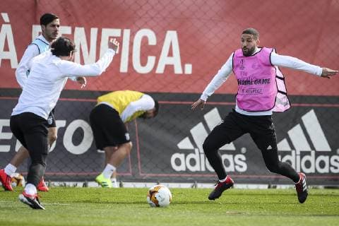 Football, EL, Benfica Lisbon Training