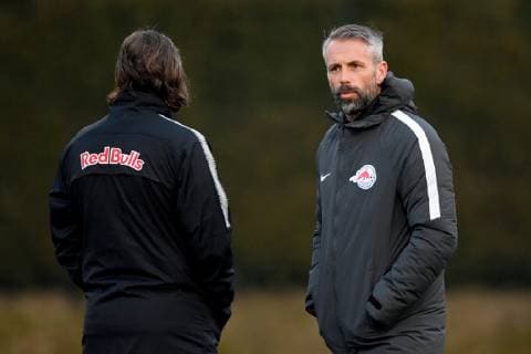 Football, EL, Red Bull Salzburg Training and Press Conference