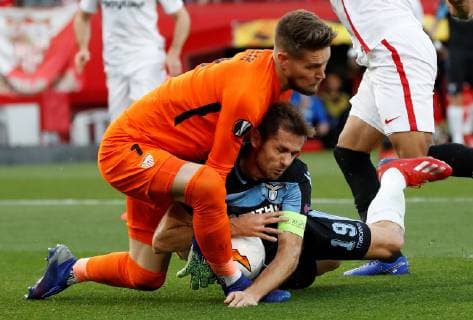 Football, EL, Sevilla FC - Lazio Roma