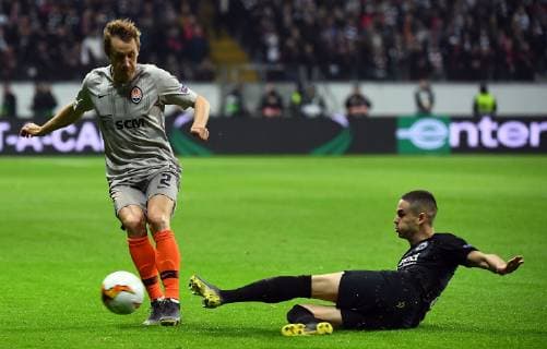 Football, EL, Eintracht Frankfurt - Shakhtar Donetsk