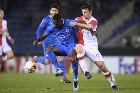 Football, EL, KRC Genk - Slavia Prague