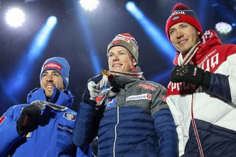 Nordic World Ski Championships in Seefeld, Men's Cross-Country Sprint, Award Ceremony