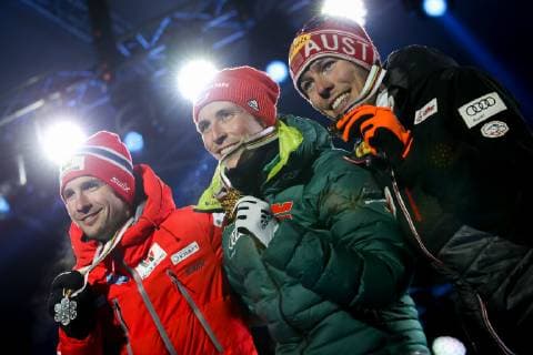 Nordic World Ski Championships in Seefeld, Nordic Combined, Award Ceremony