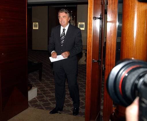 Football, Radomir Antic is presented as Serbia's new national coach