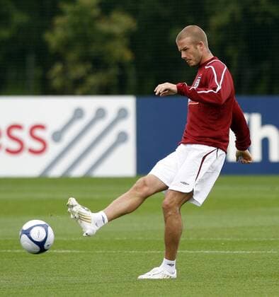 Football, England national team training