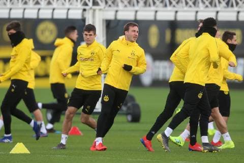 Football, CL, Borussia Dortmund Training