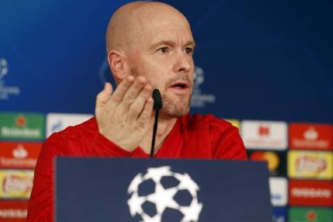 Football, CL, Ajax Amsterdam Press Conference