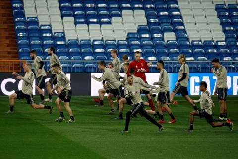 Football, CL, Ajax Amsterdam Training