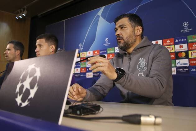 Football, CL, FC Porto Press Conference