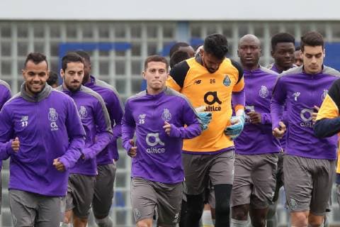 Football, CL, FC Porto Training