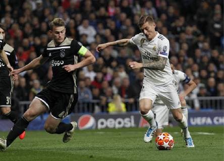Football, CL, Real Madrid - Ajax Amsterdam