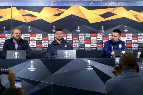 Football, EL, Dinamo Zagreb Press Conference