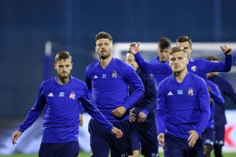 Football, EL, Dinamo Zagreb Training