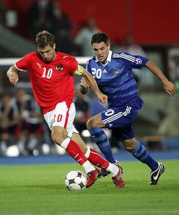 Football, World Cup Qualification, Austria - France 3:1