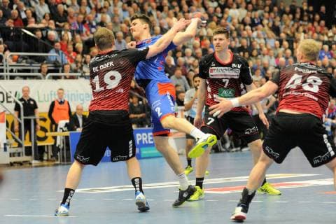 Handball, 2. BL, HBW Balingen-Weilstetten - HSG Nordhorn-Lingen