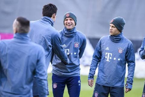 Football, CL, FC Bayern Munich Training