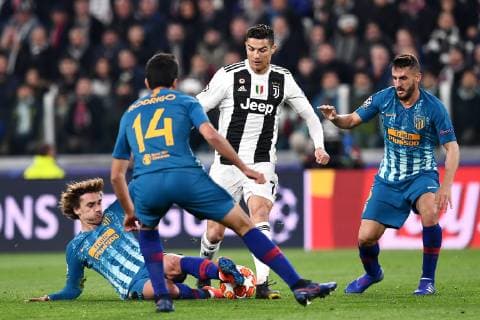 Football, CL, Juventus Turin - Atletico Madrid