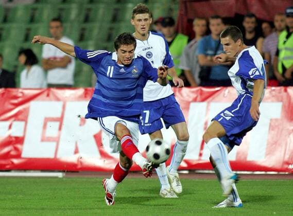 Football, U 21 European Championship Qualification, Bosnia Herzegovina - France 0:1
