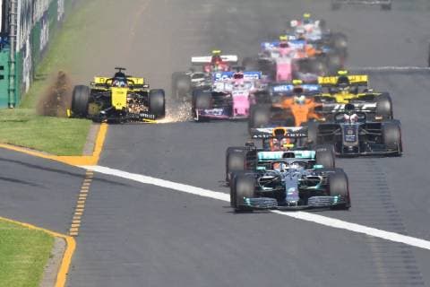 Formula 1, Australian GP, Daniel Ricciardo accident