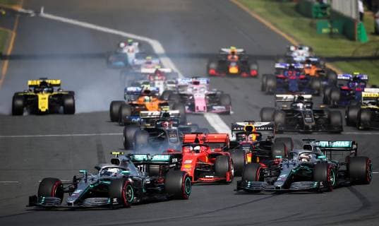 Formula 1, Australian GP, The Race