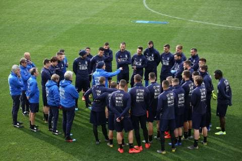 Football, Training National Team Italy