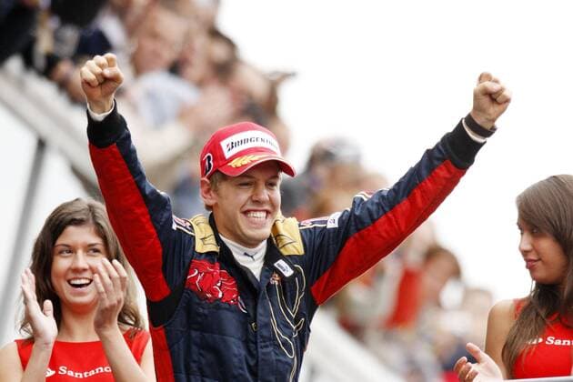 Formula 1, Italian GP, Sebastian Vettel wins ahead of Kovalainen and Kubica