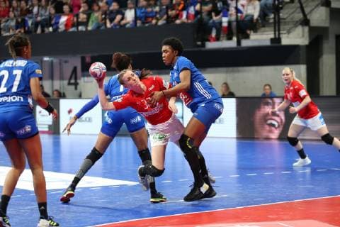 Handball, Golden League Women, France - Denmark