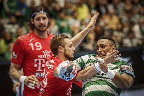 Handball, CL, Sporting Lisbon - KC Veszprem