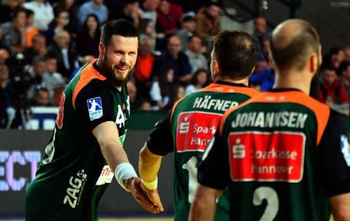 Handball, EHF Cup, HC Eurofarm Rabotnik - TSV Hannover-Burgdorf